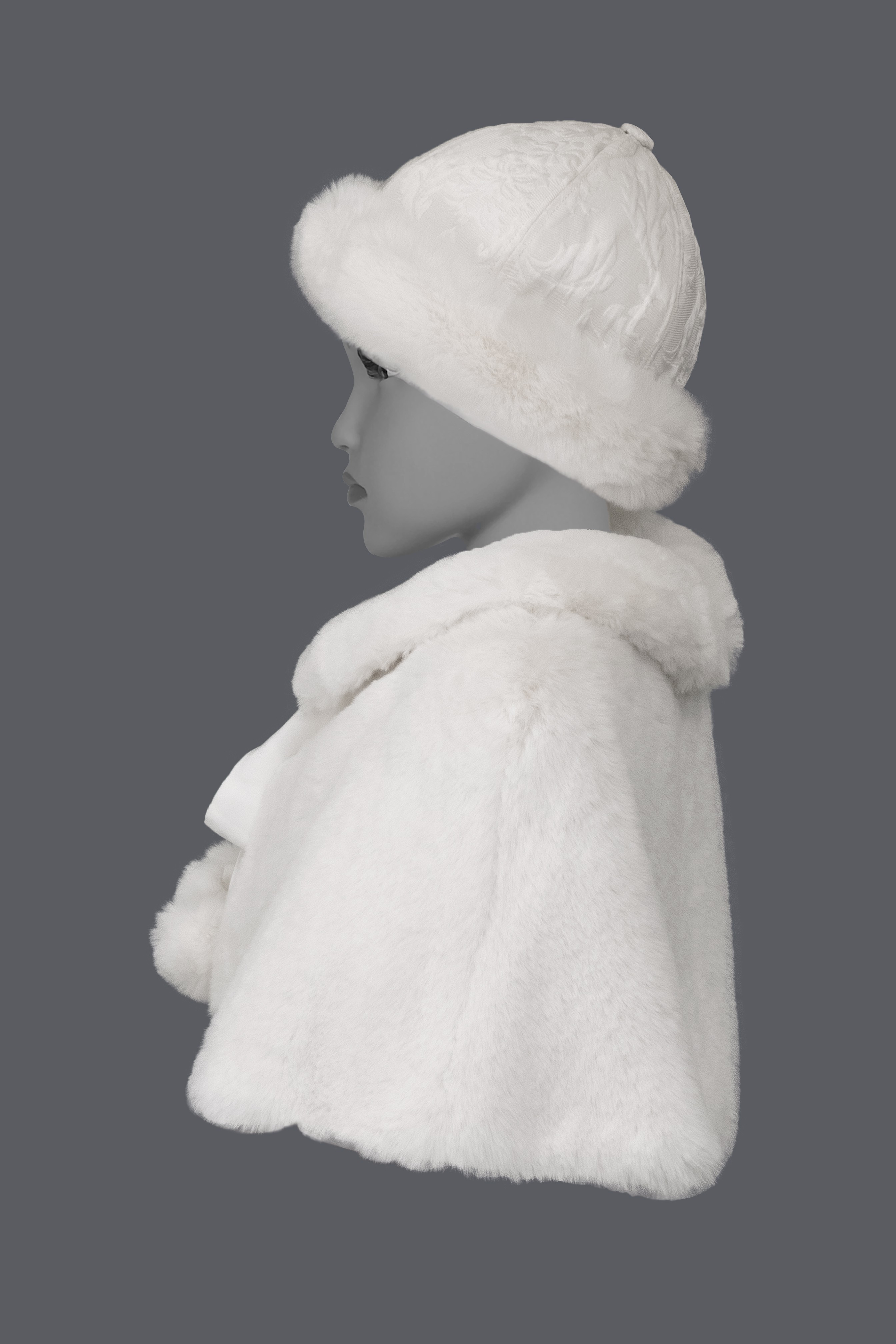 Toque et cape fille 